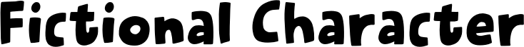 Fictional Character Font