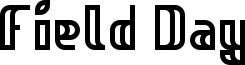 Field Day Font