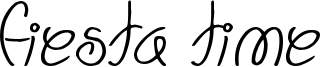 Fiesta Time Font