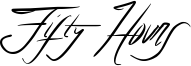 Fifty Hours Font