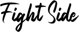 Fight Side Font