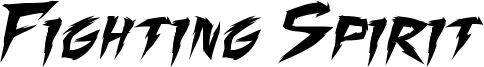 Fighting Spirit Font