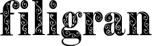 Filigran Font