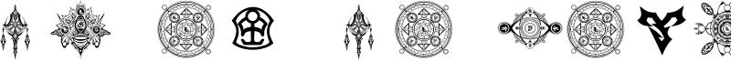 Final Fantasy Symbols Font