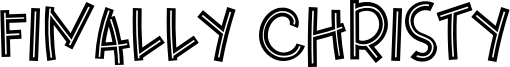 Finally Christy Font