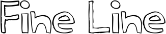 Fine Line Font