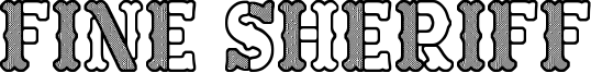 Fine Sheriff Font