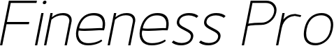 FinenessProExtraLightItalic.otf