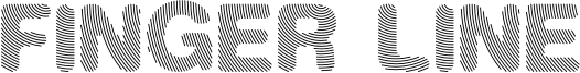 Finger Line Font