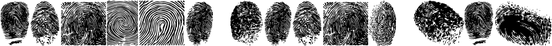 Finger Print TFB Font