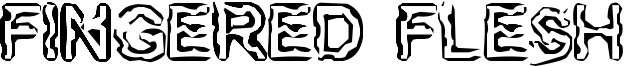 Fingered Flesh Font