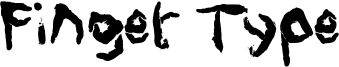 Finger Type Font