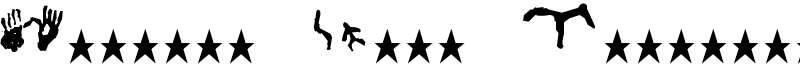Finnish Rock Paintings Font