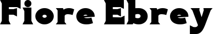 Fiore Ebrey Font