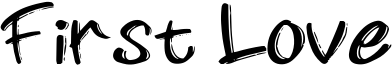 First Love Font