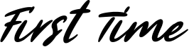 First Time Font