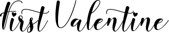First Valentine Font