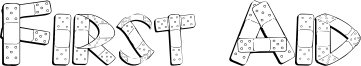 First Aid Font