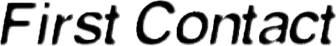 First Contact Font