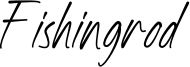 Fishingrod Font
