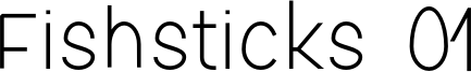 Fishsticks 01 Font