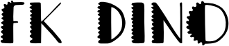 FK Dino Font