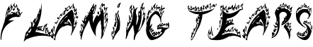 Flaming Tears Font