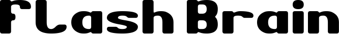 Flash Brain Font