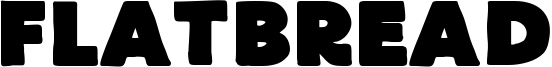 FlatBread Font