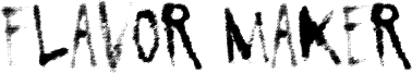 Flavor Maker Font