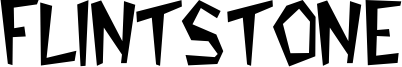 Flintstone Font