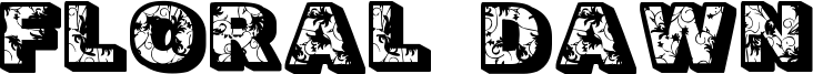 Floral Dawn Font