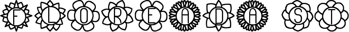 Floreada ST Font