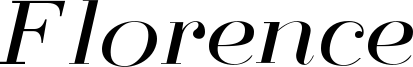 Florence Font