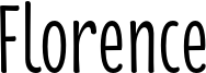Florence Font