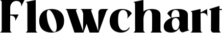 Flowchart Font