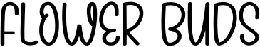 Flower Buds Font