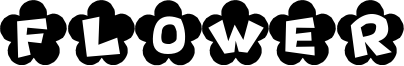Flower Font