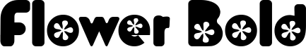 Flower Bold Font