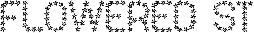 Flowered St Font