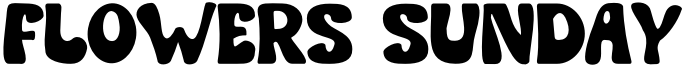 Flowers Sunday Font