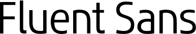 Fluent Sans Font