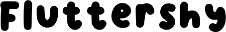 Fluttershy Font