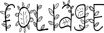 FOLIAGE.ttf