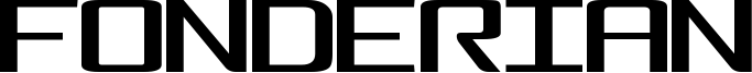 Fonderian Font