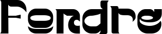 Fondre Font