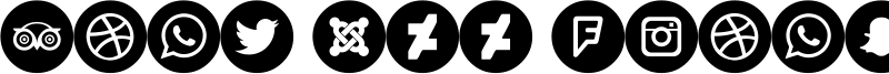 Font 100 Icons Font