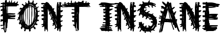 Font Insane Font