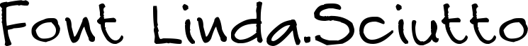 Font Linda.Sciutto Font