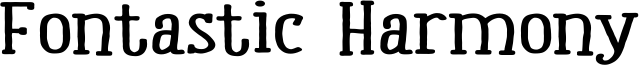 Fontastic Harmony Font